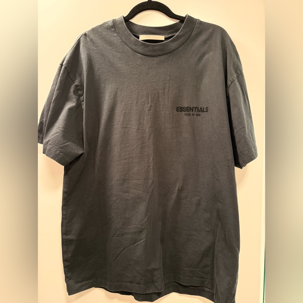 Essentials Black Short Sleeve Tee